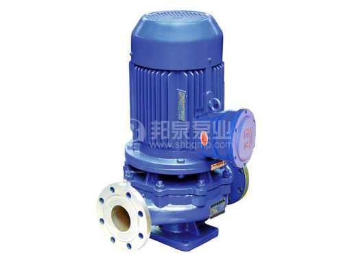 上海邦泉泵業IHGB型立式防爆不銹鋼管道增壓離心泵