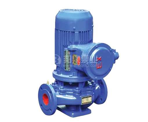 上海邦泉泵業YG型防爆立式管道離心泵